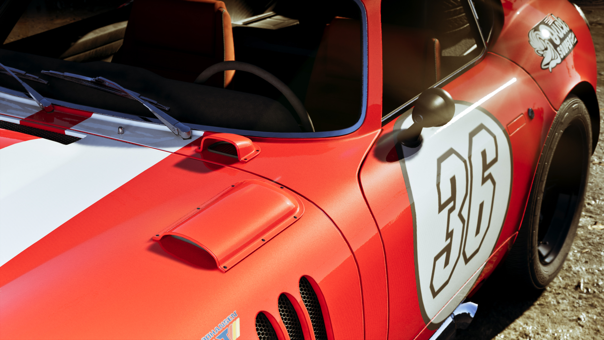 Wyman #36 — Race Livery